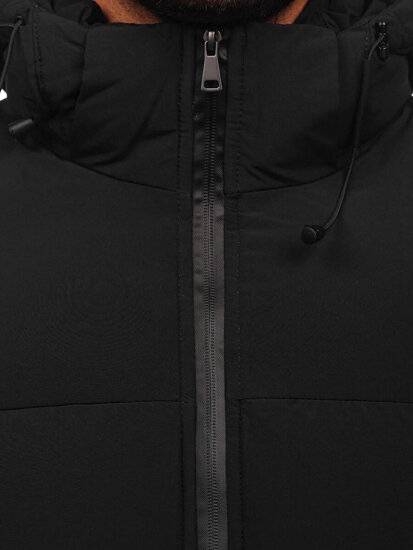 Men's Winter Jacket Black Bolf 9978