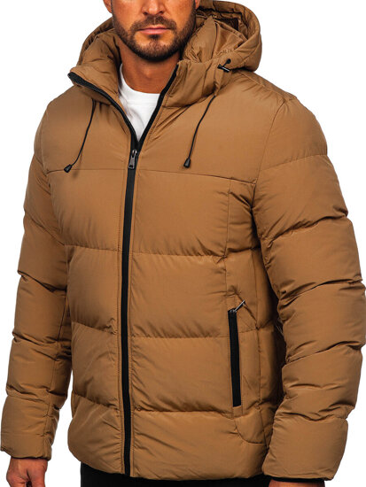 Men's Winter Jacket Camel Bolf 9978