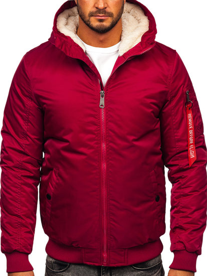 Men's Winter Jacket Claret Bolf 2120