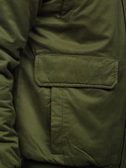 Men's Winter Jacket Green Bolf 1778