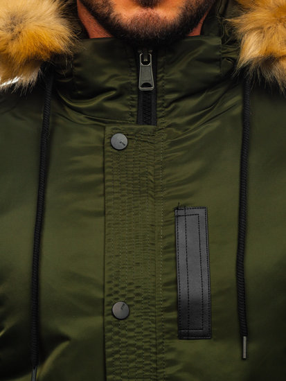 Men's Winter Jacket Green Bolf 2129