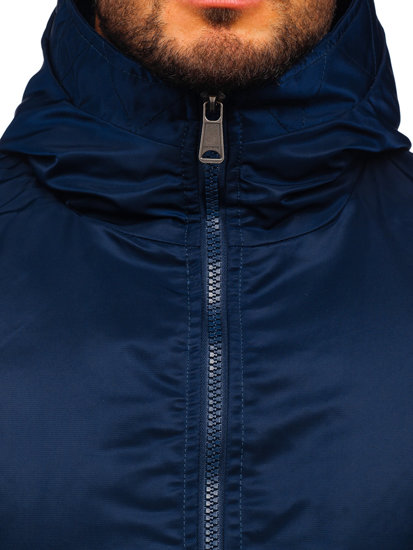 Men's Winter Jacket Navy Blue Bolf 2120