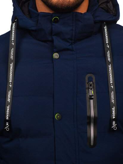 Men’s Winter Jacket Navy Blue Bolf 5M3136