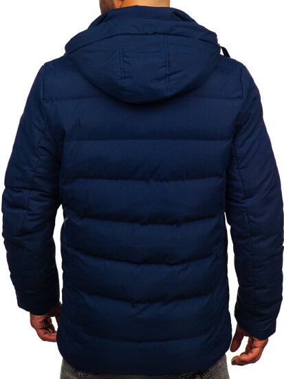 Men’s Winter Jacket Navy Blue Bolf 5M3136