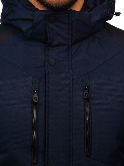 Men’s Winter Jacket Navy Blue Bolf 91M9902