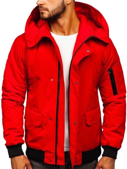 Men's Winter Jacket Red Bolf 2019005