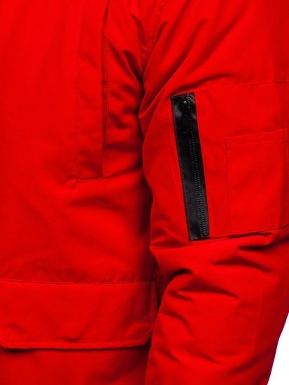 Men's Winter Jacket Red Bolf 2019005