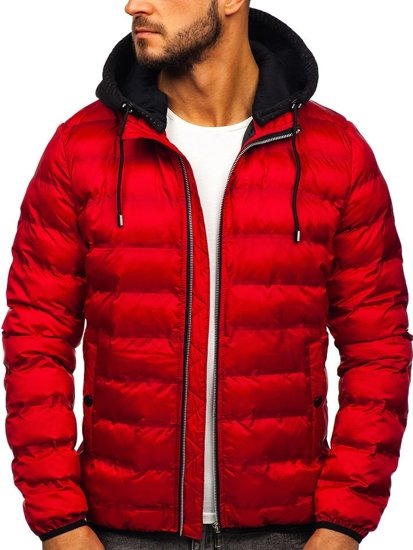 Men's Winter Jacket Red Bolf 5332