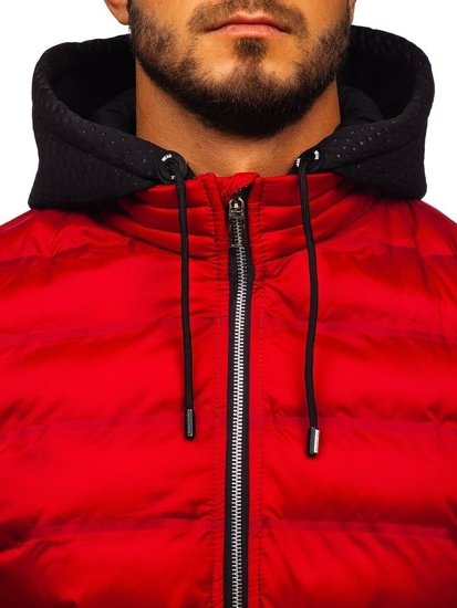 Men's Winter Jacket Red Bolf 5332