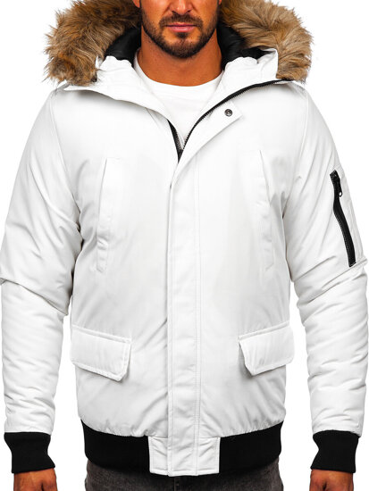 Men's Winter Jacket White Bolf 2019A