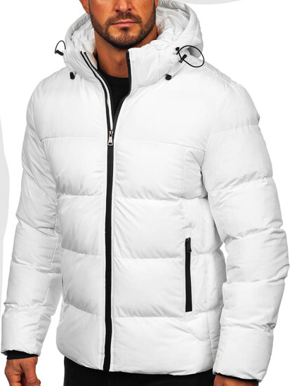 Men's Winter Jacket White Bolf 9978