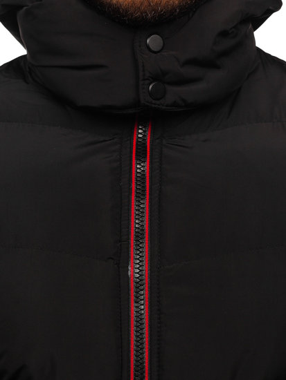 Men's Winter Quilted Jacket Black Bolf 6902