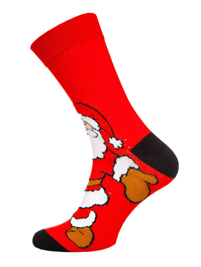 Men's X-mas Socks Multicolour-1 Bolf M898-4P 4 PACK