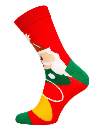 Men's X-mas Socks Multicolour-1 Bolf M898-4P 4 PACK