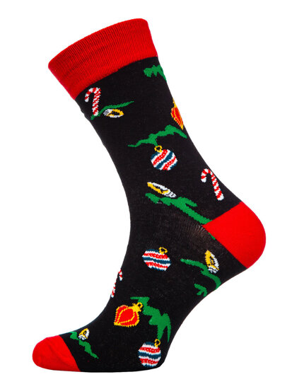 Men's X-mas Socks Multicolour Bolf MCHM1-4P 4 PACK