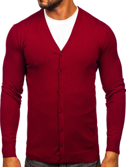 Men's Zip Cardigan Claret Bolf MM6006