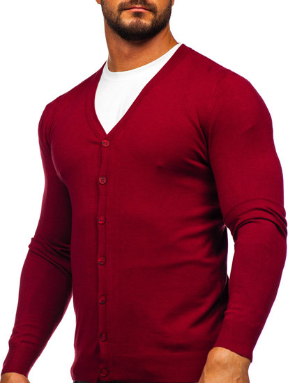 Men's Zip Cardigan Claret Bolf MM6006