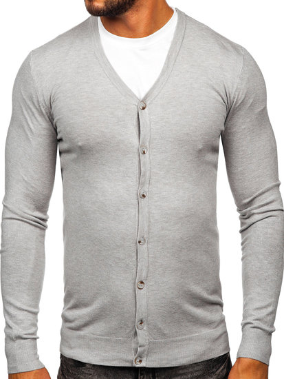 Men's Zip Cardigan Grey Bolf MM6006