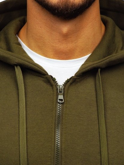 Men's Zip Hoodie Olive Bolf 2008