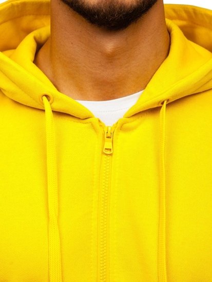 Men's Zip Hoodie Yellow Bolf 2008