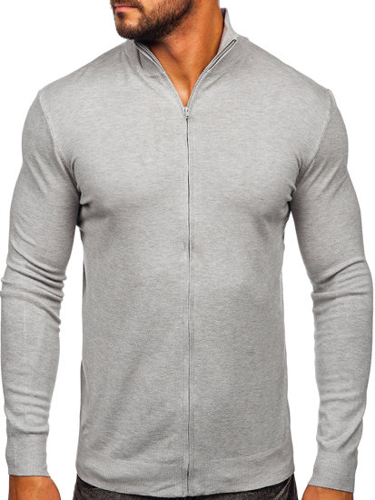 Men's Zip Sweater Grey Bolf MM6004