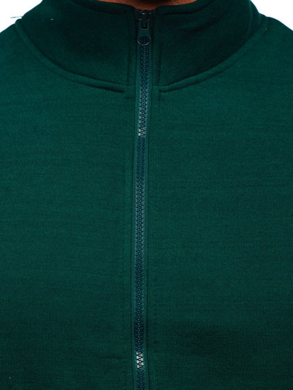 Men S Zip Sweatshirt Green Bolf 2162 Green