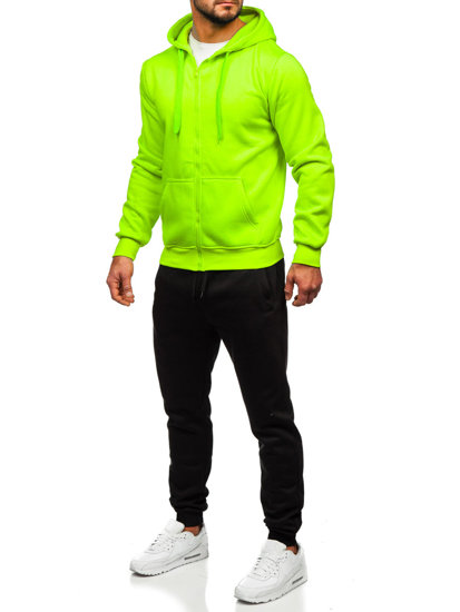 Men's Zip Tracksuit Celadon Bolf D004