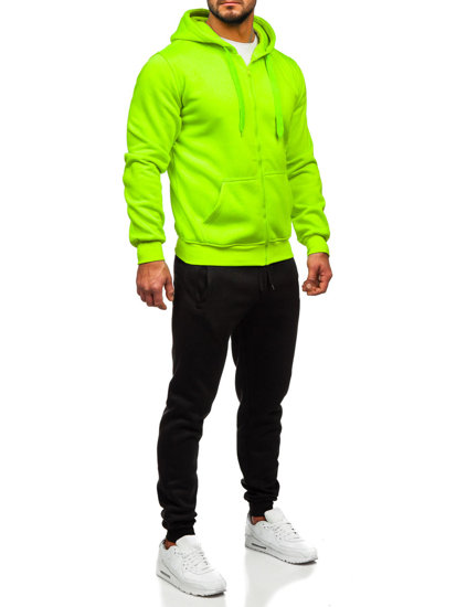 Men's Zip Tracksuit Celadon Bolf D004