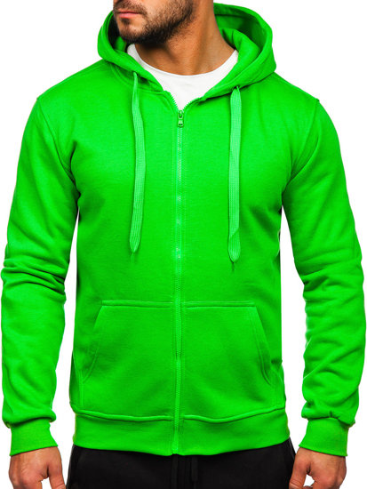 Men's Zip Tracksuit Light Green Bolf D004