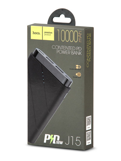 Power Bank Black 10000mAh  J15