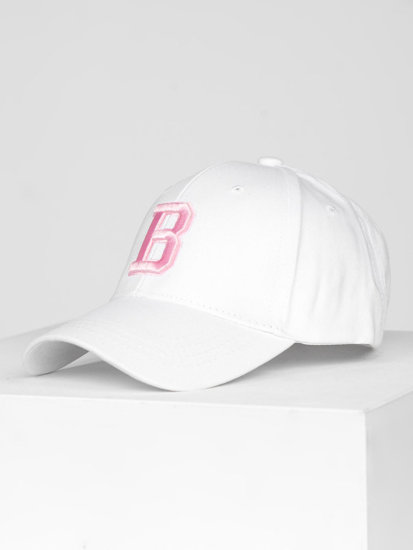 Snapback Cap White Bolf CZ06