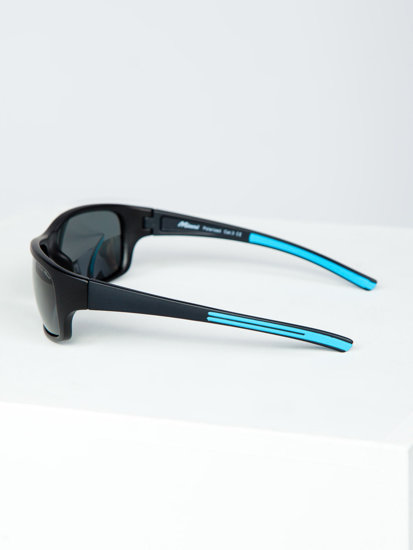 Sunglasses Black-Blue Bolf MIAMI1