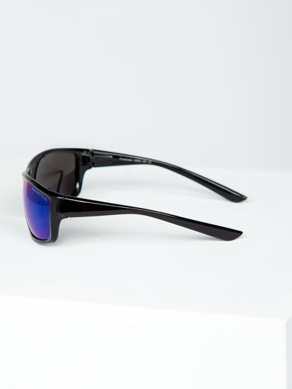 Sunglasses Black-Blue Bolf PLS7