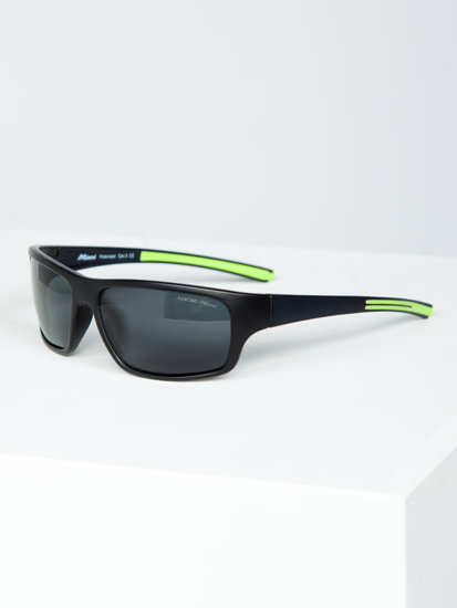 Sunglasses Black-Green Bolf MIAMI1