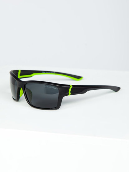 Sunglasses Black-Green Bolf MIAMI6