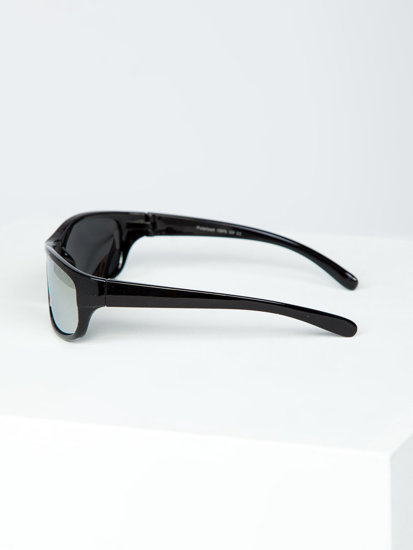 Sunglasses Black-Silver Bolf PLS12