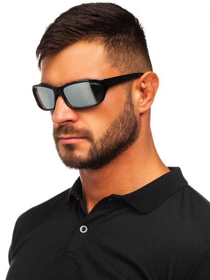 Sunglasses Black-Silver Bolf PLS12