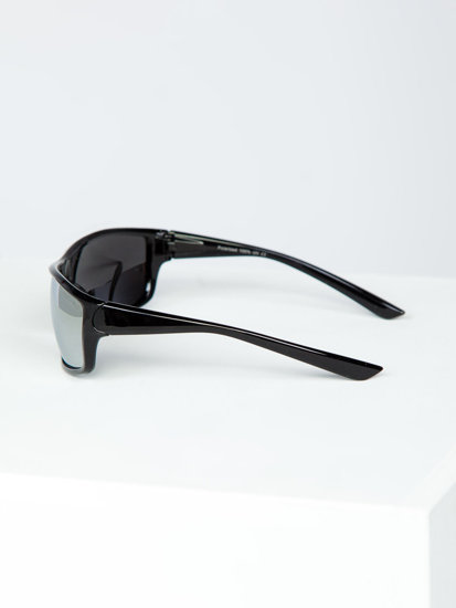 Sunglasses Black-Silver Bolf PLS7