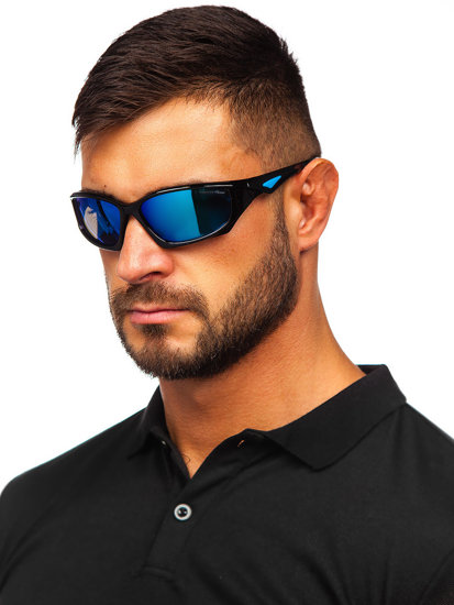 Sunglasses Blue Bolf MIAMI4