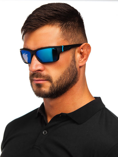 Sunglasses Blue Bolf MIAMI6