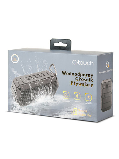 Waterproof Speaker Bluetooth Black QBS-56