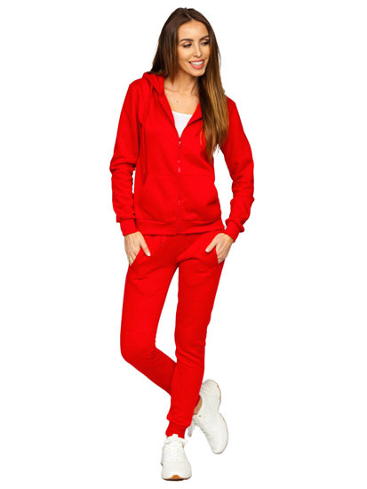 Women's 2-Piece Outfit Red Bolf 0003