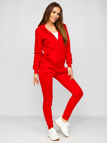 Women's 2-Piece Outfit Red Bolf 0003