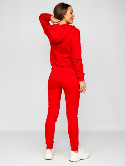 Women's 2-Piece Outfit Red Bolf 0003