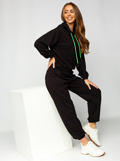 Women's 2-Piece Tracksuit Black Bolf VE15