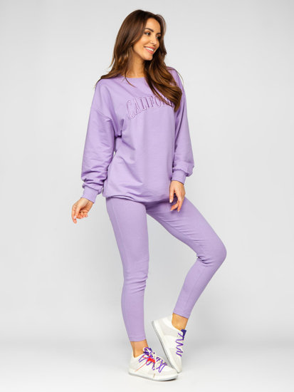 Women's 2-Piece Tracksuit California Violet Bolf VE50