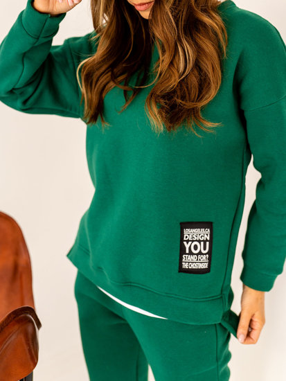 Women's 2-Piece Tracksuit Green Bolf T2247A