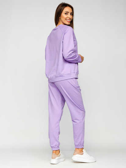 Women's 2-Piece Tracksuit Violet Bolf 52308