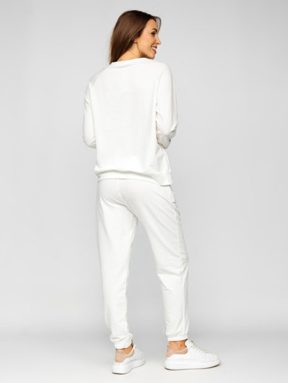 Women's 2-Piece Tracksuit White Bolf 52308