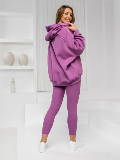 Women's 3-piece Tracksuit Fuchsia Bolf 2102